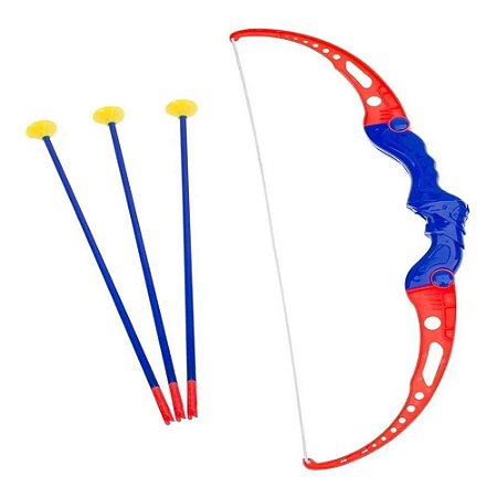 ARCO E FLECHA AZUL C/ PONTO DE LUZ - ZOOP TOYS