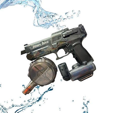 PISTOLA DE ÁGUA MASTER JET C/ SILENCIADOR - ZOOP TOYS