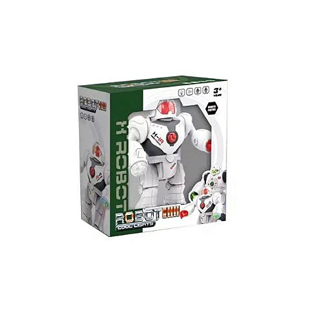 ROBÔ C/ LUZ E MOVIMENTO ROBOT WARRIORS SORTIDOS - ZOOP TOYS