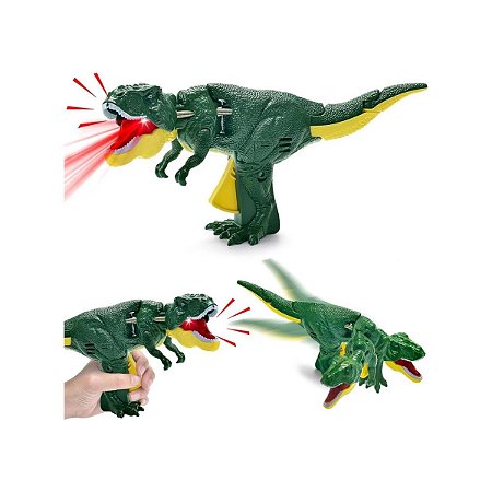 BRINQUEDINHO DINOSSAURO C/ MOVIMENTO ATAQUE FURIOSO - ZOOP TOYS