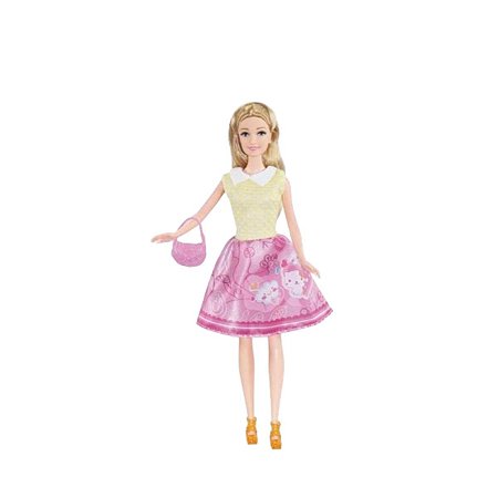 BONECA NATHALY SORTIDA VESTIDO MÁGICO - ZOP TOYS