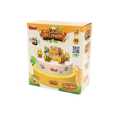 BRINQUEDO CAÇA ABELHA DESAFIO DIVERTIDO - ZOOP TOYS