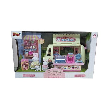 COLEÇÃO CASINHA FELIZ EDIÇÃO FOOD TRUCK - ZOOP TOYS
