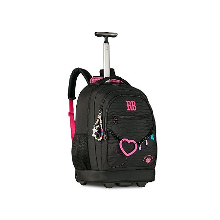 MOCHILA CARRINHO SWEET HEARTH CLUB C/ CHARM - REBECCA BONBON