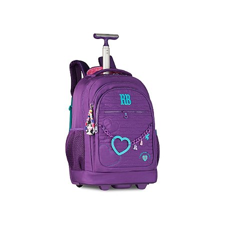 MOCHILA CARRINHO SWEET HEARTH CLUB C/ CHARM - REBECCA BONBON