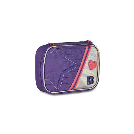 ESTOJO BOX HOLOGRÁFICO ROXO - REBECCA BONBON COLEÇÃO HOLOSHINE