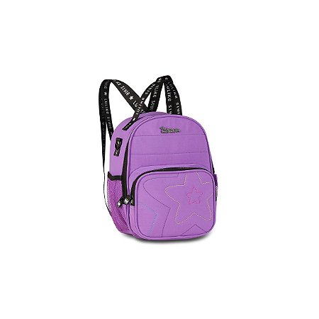 LANCHEIRA TÉRMICA LULUCA TRANSVERSAL ROXA - 3 EM 1