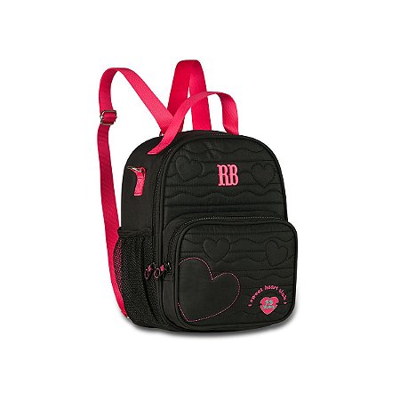 LANCHEIRA TRANSVERSAL SWEET HEARTH CLUB PRETA - REBECCA BONBON