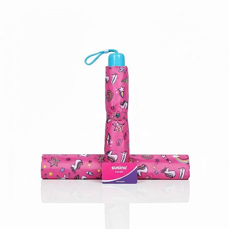 Guarda Chuva Rosa em Metal Resistente - Semax