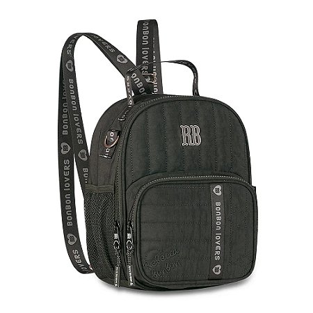 LANCHEIRA TÉRMICA PRETA 2 EM 1 SWEET DREAMS - REBECCA BONBON