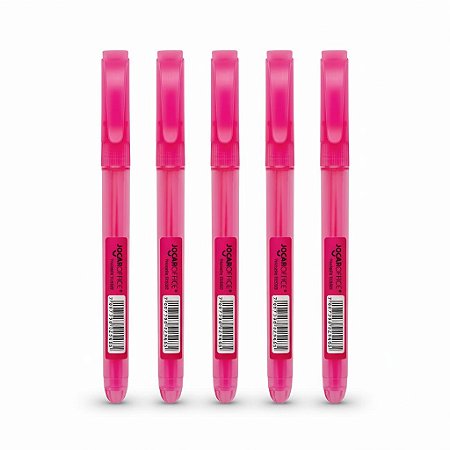 5un MARCA-TEXTO ROSA CHANFRADO - JOCAR OFFICE