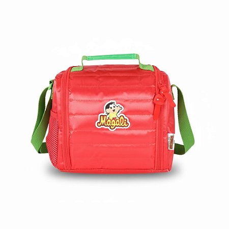 LANCHEIRA TÉRMICA VERMELHA LUNCH BAG TURMA MÔNICA - LUXCEL