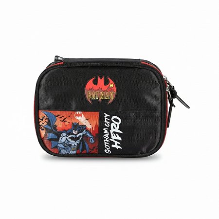 ESTOJO BOX BATMAN VERMELHO - LUXCEL
