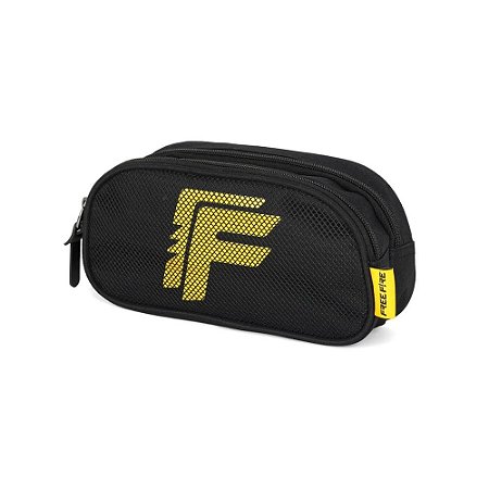 ESTOJO DUPLO FREE FIRE PRETO - LUXCEL