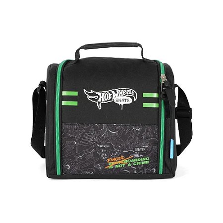 LANCHEIRA TÉRMICA HOT WHEELS VERDE - LUXCEL