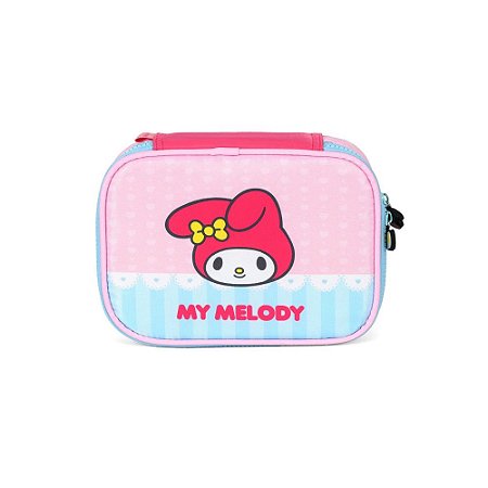 ESTOJO BOX AMIGOS HELLO KITTY ROSA - LUXCEL