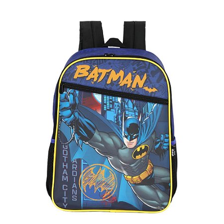 MOCHILA DE COSTAS ESCOLAR BATMAN - LUXCEL