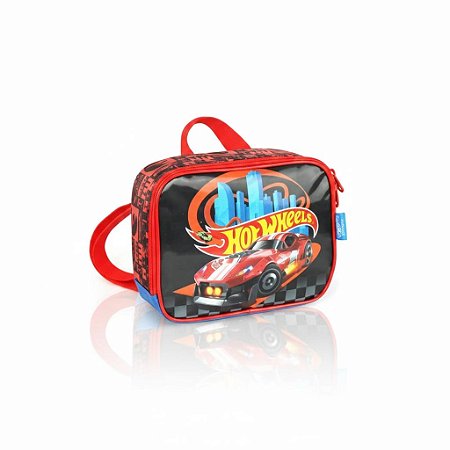 LANCHEIRA TÉRMICA HOT WHEELS SPEED CLUB PRETA