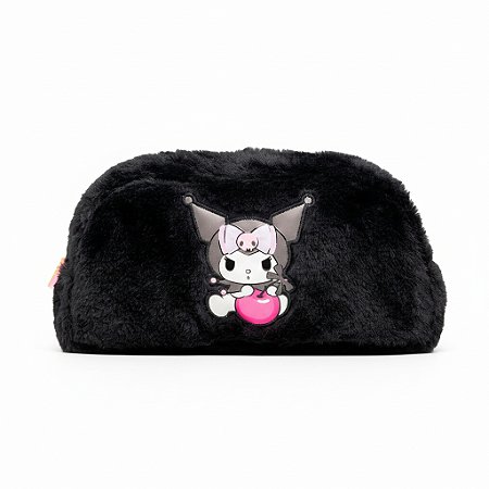 ESTOJO ESCOLAR KUROMI TWEEN PRETO PELÚCIA  - XERYUS
