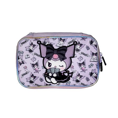 ESTOJO BOX ESCOLAR KUROMI TWEEN UTILITY PLUSH - XERYUS