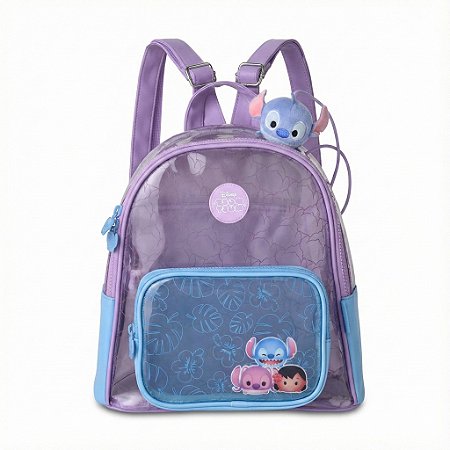 Mochila de Costas infantil Oficial Stitch Disney Tsum Tsum