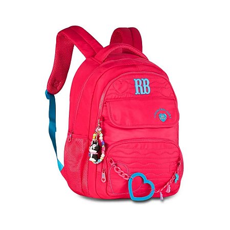 MOCHILA COSTAS HEARTH BEATS ROSA - REBECCA BONBON