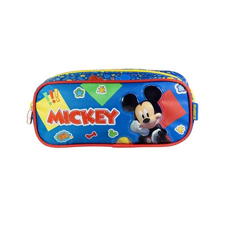 ESTOJO DUPLO ESCOLAR INFANTIL MICKEY Y - XERYUS