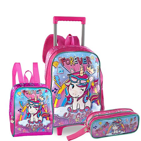 Kit mochila unicórnio Clearance