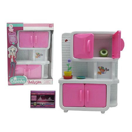 Mini Copinha Da Gigi + Acessórios Infantil Super Girl Cozinha