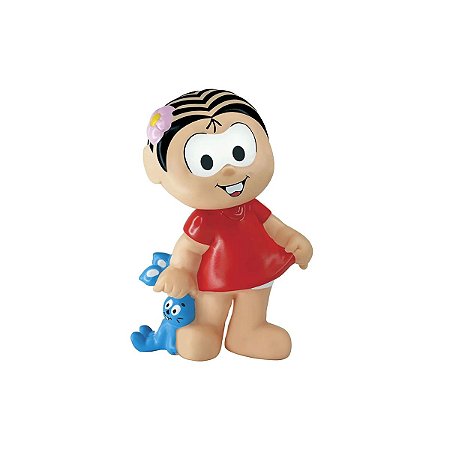 Brinquedo Boneca De Vinil Mônica Macia Turma da Mônica 2853
