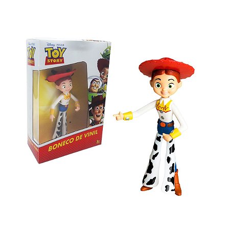 Boneca Jessie Filme Toy Story Vinil Macio Coleção Infantil