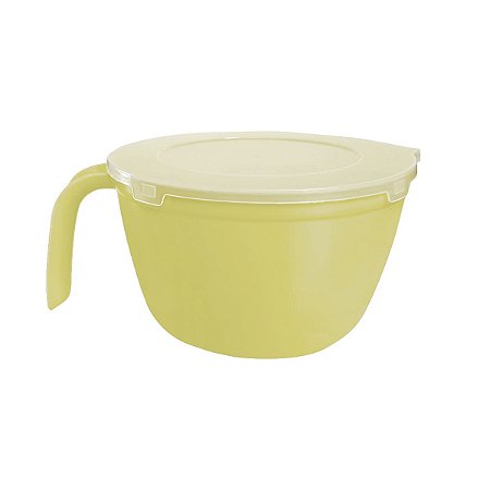Tigela Com Tampa Amarelo 1,5 L Panelinha Gourmet Multiuso