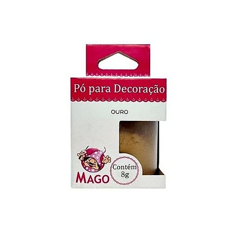 Mago Pó 8g Corante Confeitaria Comestível
