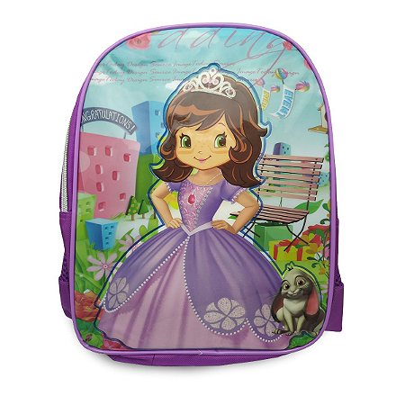 Mochila Princesa M Roxo YEPP MIF5235