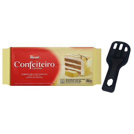 Chocolate Branco 1050kg Confeiteiro Harald + Brinde
