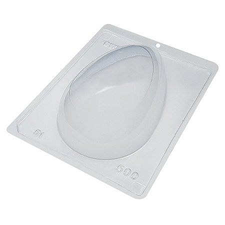 Forma Especial Chocolate Ovo Liso 500g Acetato E Silicone