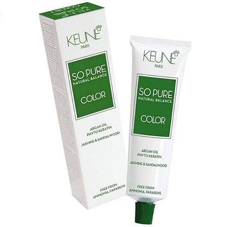 Keune So Pure Color 6.66 Louro Escuro Vermelho Intenso 60ml