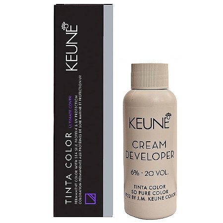 Keune Tinta Color UC 5.1 Castanho Claro Cinza + Developer 20vol