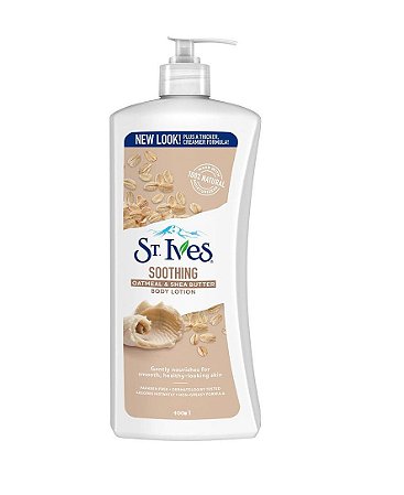 St Ives Hidratante Corporal Soothing Aveia e Karite 400ml