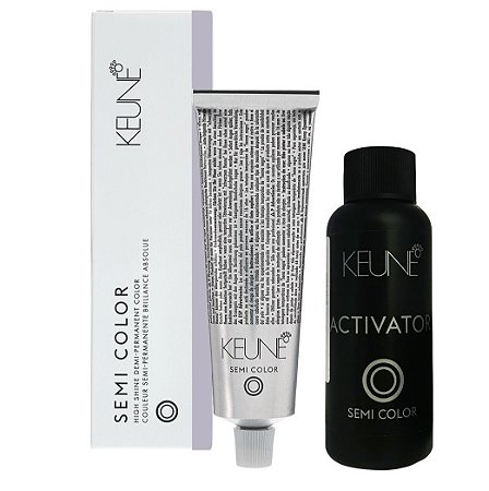 Keune Semi Color Ultimate Blonde 10.17 Louro Extra Claro Cinza Violeta + Activator