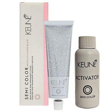 Keune Semi Color Ultimate Blonde Glaze Beige + Activator