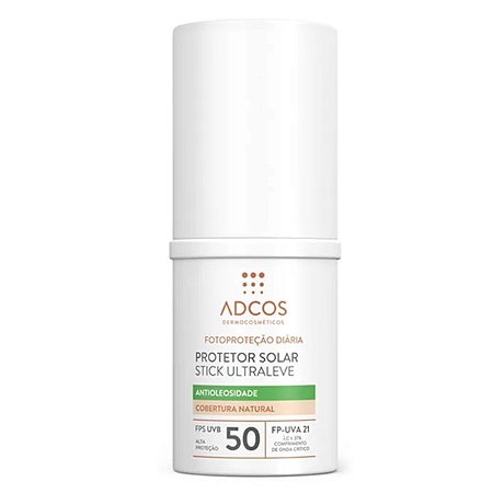 Adcos Protetor Solar Stick FPS50 Ultra Leve - Nude