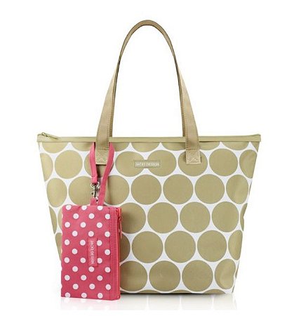 Jacki Design Bolsa com Niqueleira Dots - Nude