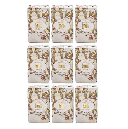 Madressenza Kit 9 Sabonetes Karité 180g
