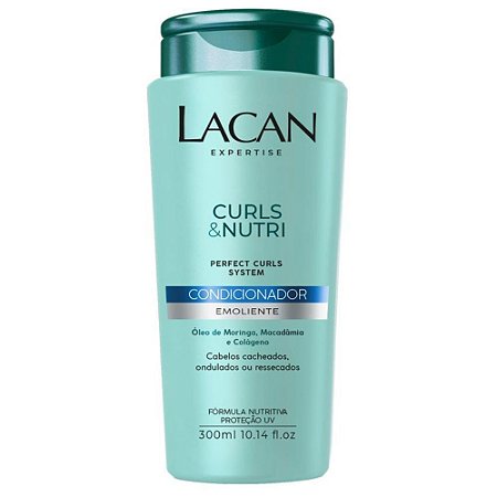 Lacan Curls e Nutri - Condicionador Emoliente 300ml