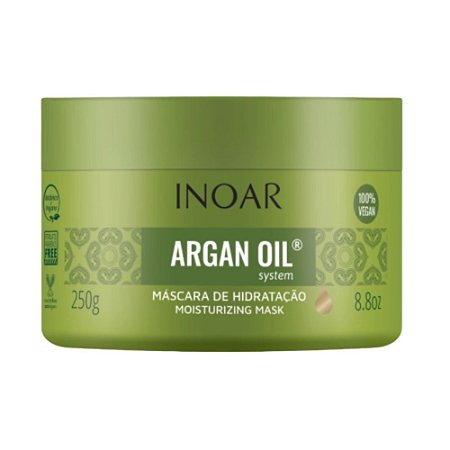 Inoar Argan Oil System - Máscara Hidratante 250g