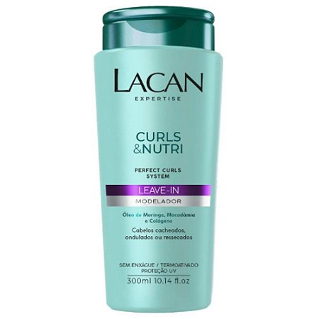 Lacan Curls e Nutri - Leave-in Modelador
