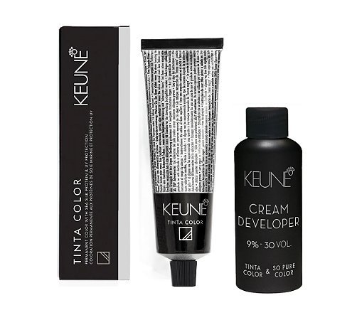 Keune Tinta Color 10 Louro Extra Claro + Developer 30vol