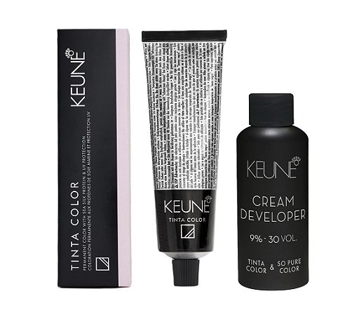 Keune Tinta Color 9.2 Louro Muito Claro Pérola + Developer 30vol