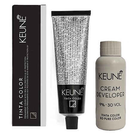 Keune Tinta Color 7 Louro Médio + Developer 30vol